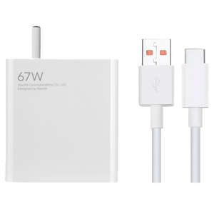 Cargador Para Celular Xiaomi De 67W USB-C/USB-A