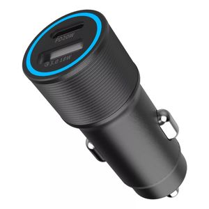 Cargador De Carro Turbo Usb 38w Movisun C-30 Color Negro