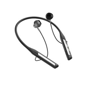 Audífonos Bluetooth Movisun S8 Magnético Sensor Táctil Color Negro