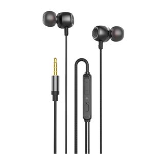 Audífonos Manos Libres Movisun Potent A5 Con Micrófono color Negro