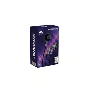 Audífonos Manos Libres Movisun Super X5 Tipo C Color Negro