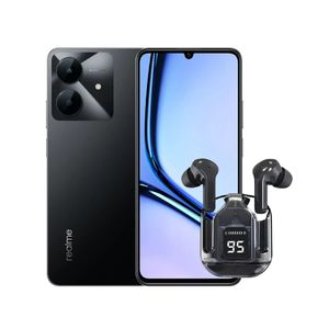 Celular Realme Note 60x 128GB 4GB RAM Negro + Audífonos Bluetooth