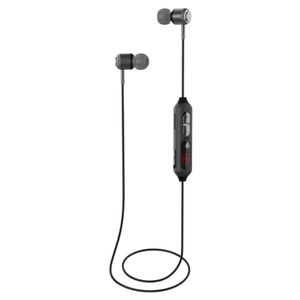 Audífonos Bluetooth Movisun S5-max Pantalla Led - Magnético Color Negro
