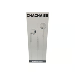 Audifonos Manos Libres Chacha B5 Movisun COLOR BLANCO