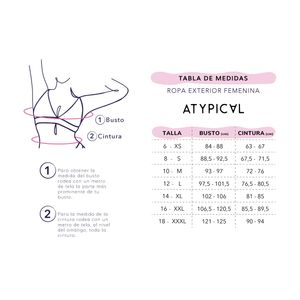 Enterizo Corto Mujer Azul Atypical 92461