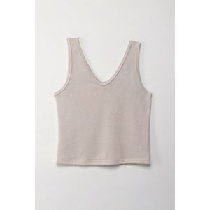 Camiseta básica manga sisa crudo para mujer