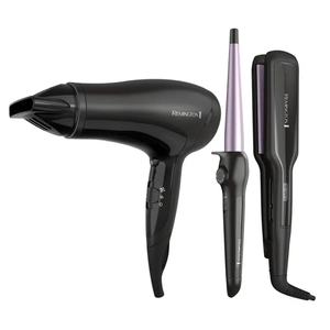 Combo REMINGTON Alisadora+Secador+Ondulador S5520-D3015