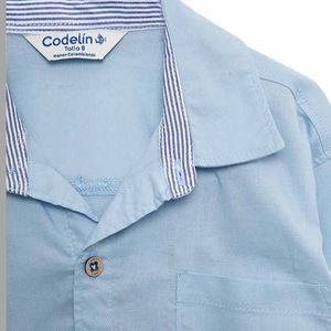 CAMISA CODELIN HOMBRE 440179 AZUL CLARO