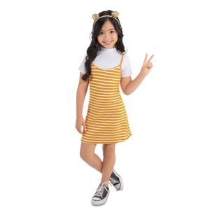 Conjunto Infantil Femenino Mostaza Mp 78889