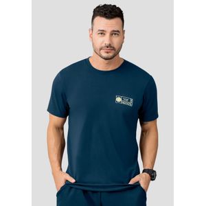 Camiseta Hombre Azul Profundo Mp 110526