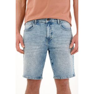 Bermuda Nudy en denim tono medio para hombre