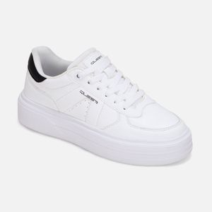 Zapatos Tenis Color Blanco Blanco Para Mujer