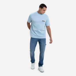 Jean Regular Color Azul Medio Para Hombre