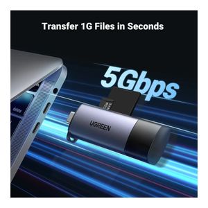 Lector de tarjetas USB C OTG 2 en 1 UGREEN