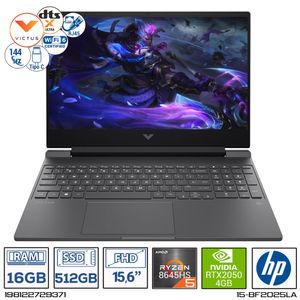 Computador Portatil HP Victus 15-fb2025la Ram 16GB - 512GB - RTX 2050 15,6 FHD