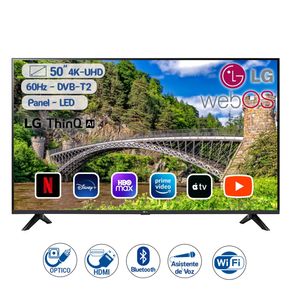 TV LG 50" Pulgadas 126 Cm 50UR7410PSA 4K-UHD LED Smart TV