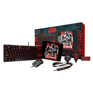 Kit De Escritorio Dark side Star Wars Edicion Limitada - Teclado - Mouse - Pad Mouse