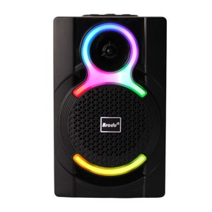 Parlante Compacto Con Bajo Potente Y Luces