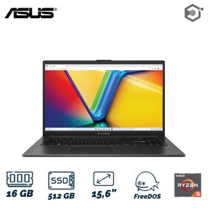 Portatil Asus Vivobook Go 15 E1504FA-NJ1555 AMD RYZEN 5 7520U 16GB RAM SSD 512GB 16P