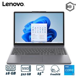Portátil Lenovo Ideapad Slim 3 15IRH10 Intel Core i5 13450H 16GB RAM SSD 512GB 15P