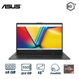 Portatil Asus Vivobook Go 15 E1504FA L1745 AMD RYZEN 5 7520U 16GB RAM SSD 512GB 16P OLED