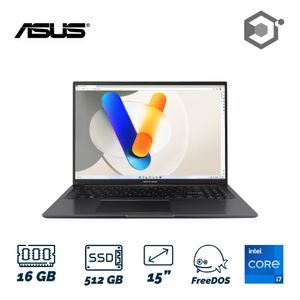 PORTATIL ASUS VIVOBOOK 16 X1605VA-MB1027 Core i7 13700H RAM 16GB SSD 512GB 16P