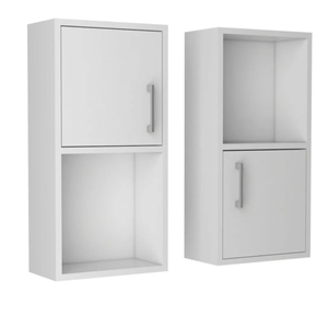 Mueble Auxiliar Bath X2, Blanco
