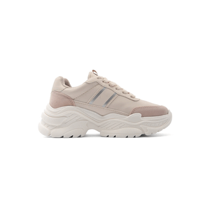 Tenis Mujer 641 Beige Tellenzi