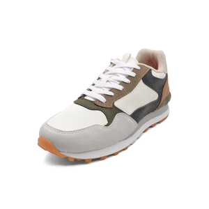 Tenis Hombre Blanco-Gris Tellenzi 606