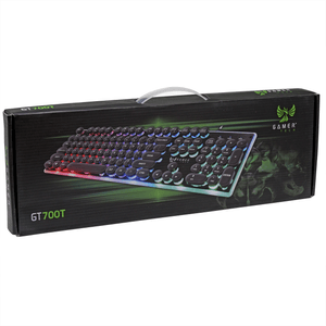 TECLADO USB GAMER TECH GT700T - GT700T