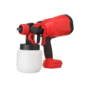 Pistola Pulverizadora Pintura Recargable Inalambrica Roja