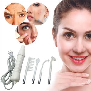 Alta Frecuencia Portátil Facial Y Corporal 4 Electrodos