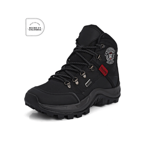 Bota Hombre Outdoor Negro Tellenzi 11610