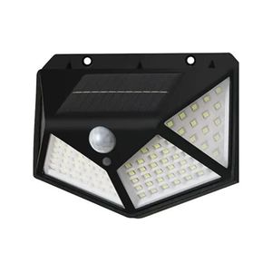 Lampara De Panel Solar Para Exteriores De 100w Y Sensor