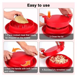 Triturador Desmechador De Pollo Y Carne Manual