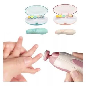 Lima De Uñas Eléctrica Para Bebe Silencioso Azul