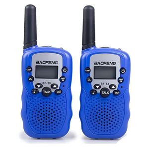 Radios Mini Walkie Talkies Baofeng Bf T3 X 2 Unidades Azul