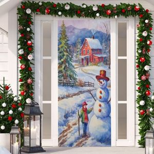 Funda Para Puerta Diseño Navidad Decoracion Feliz Navidad