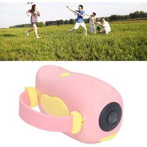 Camara Infantil Juegos Fotos Video Hd Recargable Sd 32gb Rosa