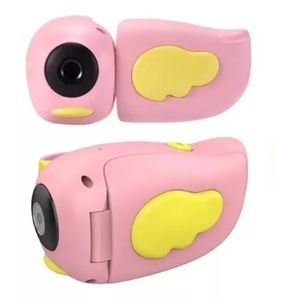 Camara Infantil Juegos Fotos Video Hd Recargable Sd 32gb Rosa