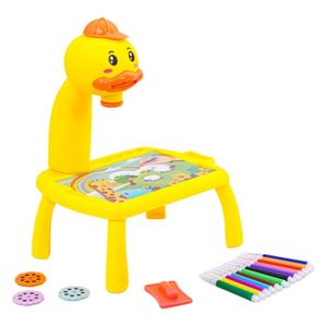 Tablero Infantil Magico Proyector Mini Mesa Dibujos