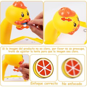Tablero Infantil Magico Proyector Mini Mesa Dibujos