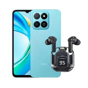 Celular Honor Play 9A 128GB 4GB RAM Azul + Audífonos Bluetooth