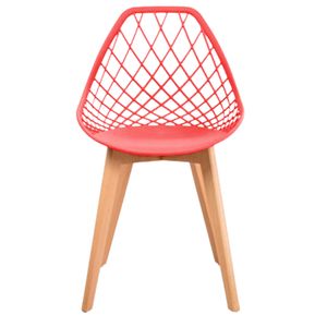 Silla De Comedor Firenze Roja