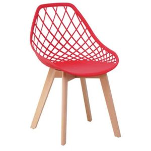 Silla De Comedor Firenze Roja