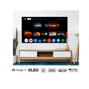 Televisor KALLEY 70" Pulgadas 70GQ405 4K-UHD QLED Smart TV Google