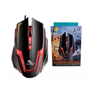 Mouse Gaming Gamer A9 Alámbrico 6 Botones Luces Multicolores