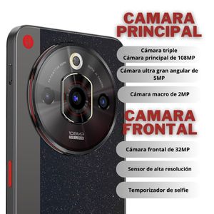 Celular ZTE Nubia Focus Pro 5G 256GB/20GB – Negro