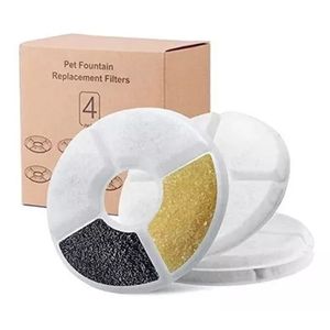 Filtro Para Fuente De Agua Para Mascotas Combo 4 Unidades