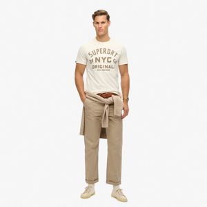Camiseta Manga Corta Para Hombre Embroidered Script Graphic Tee Superdry